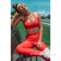 Roupas de ginástica feminino roupas de fitness sem marca de ginástica